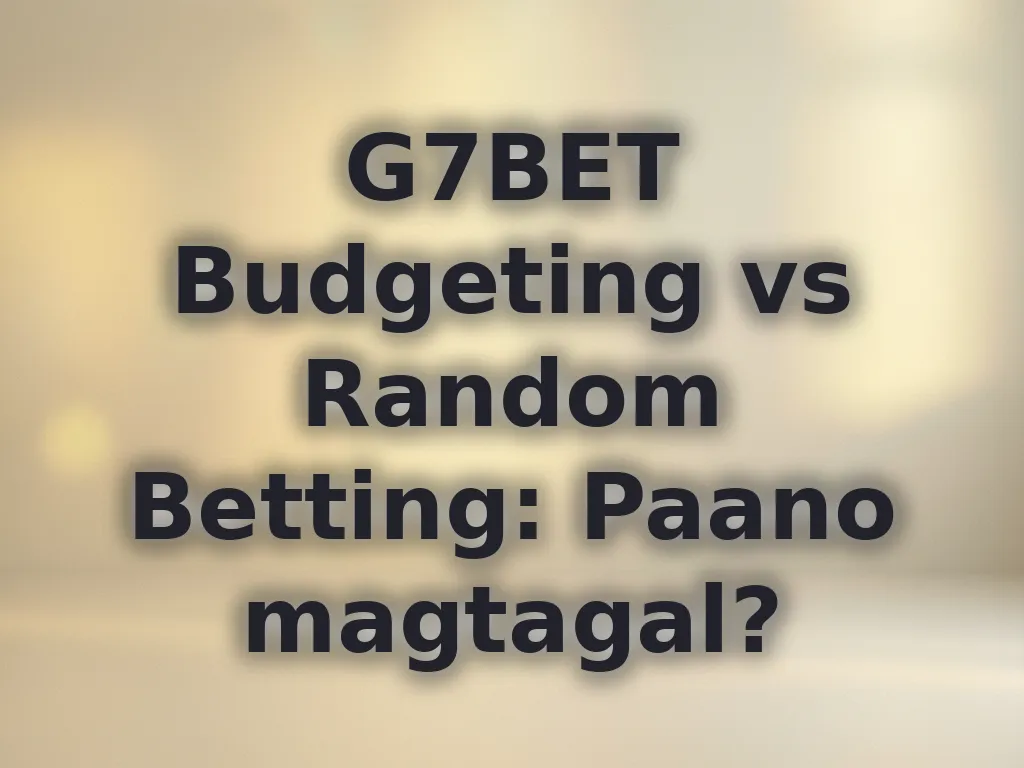 Budget management
